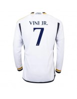Real Madrid Vinicius Junior #7 Domácí Dres 2023-24 Dlouhý Rukáv